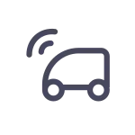 Autonomous Vehicle SVG Icon